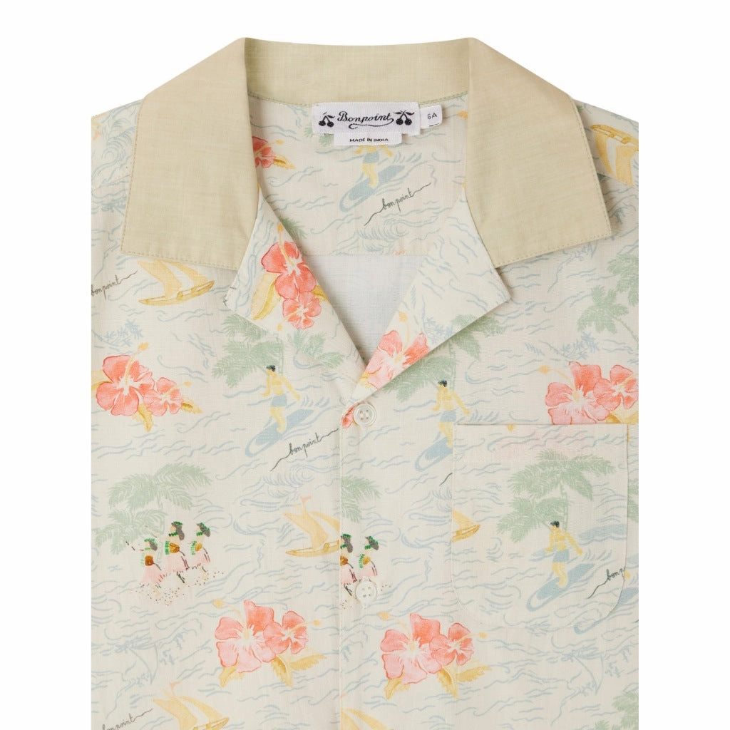 Double Faced Jersey Knit Bonpoint Steve Shirt