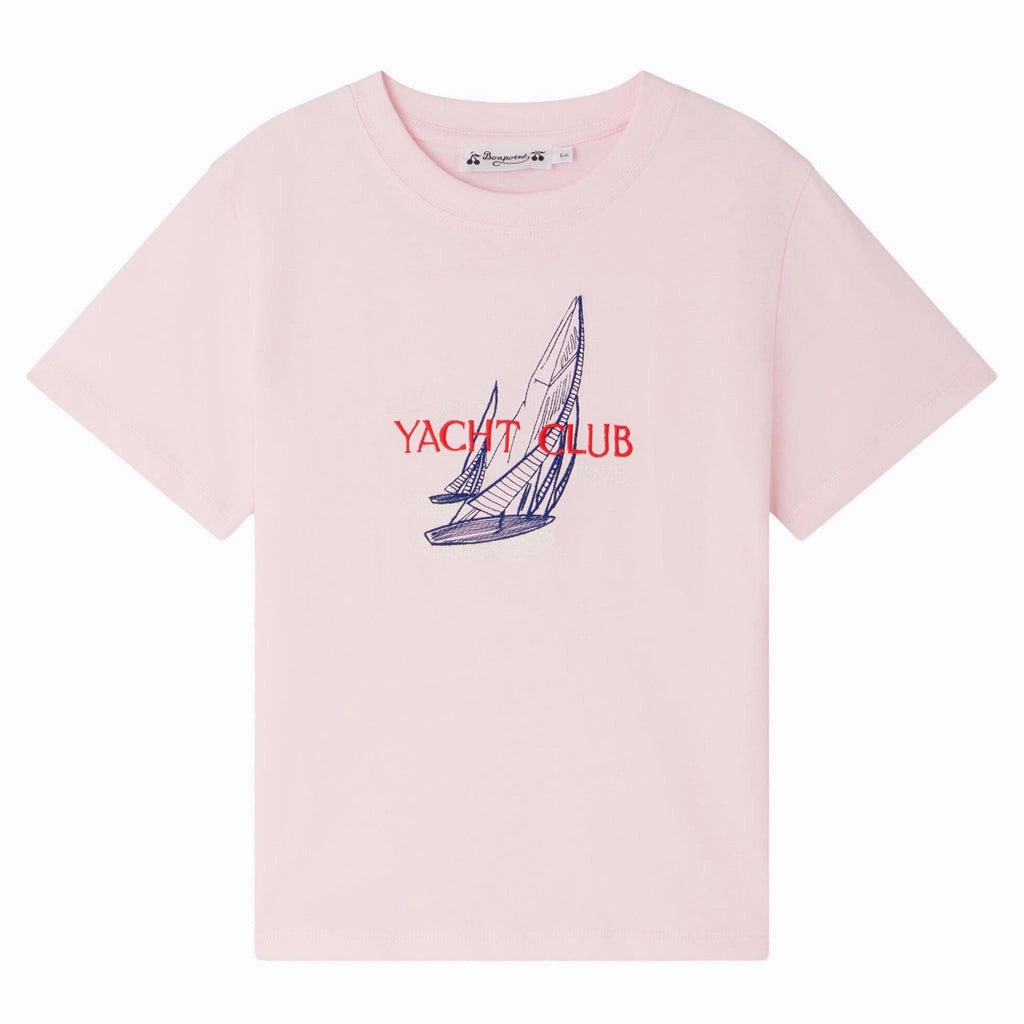 Bonpoint Thibald T-shirt Rayon blend Floral Print