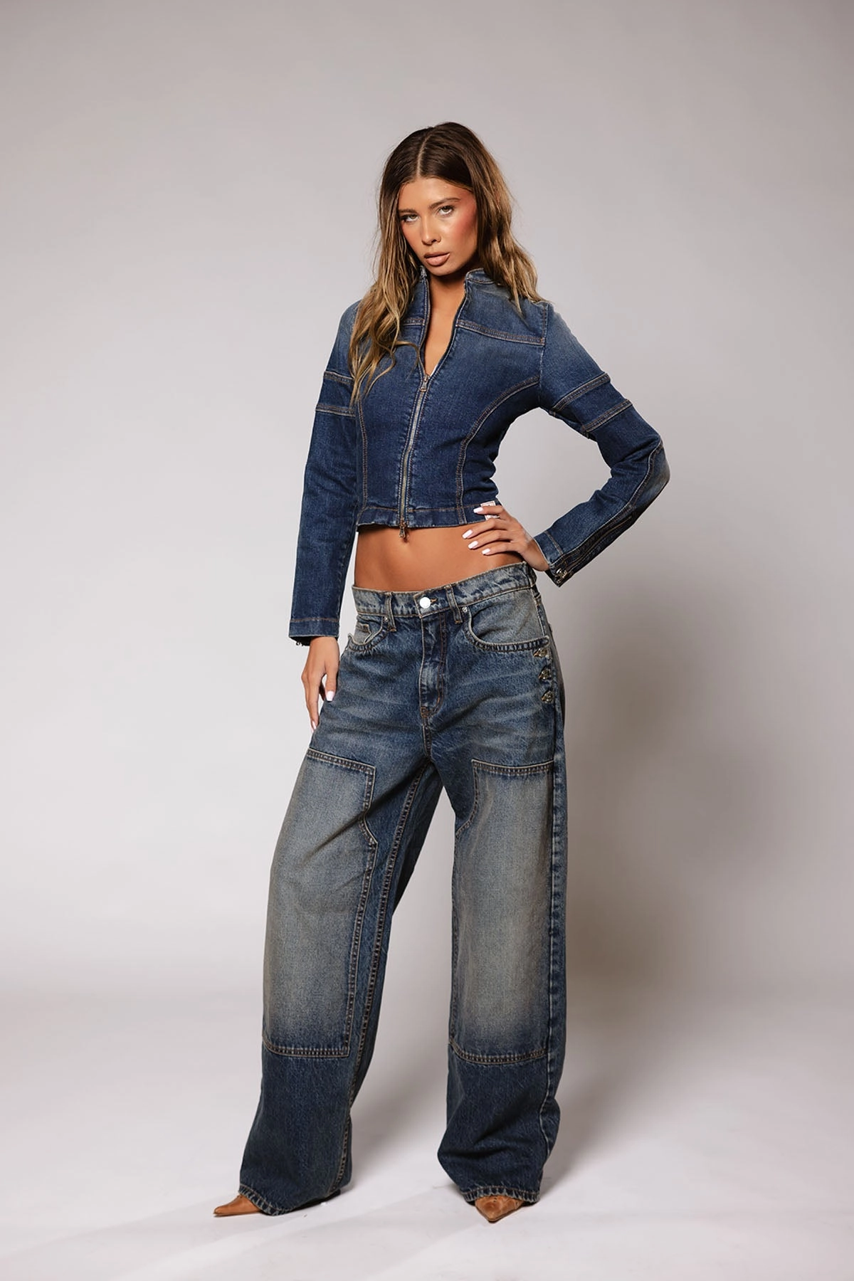 Go Anywhere Durable Stitching The Mason Jean / Overcast