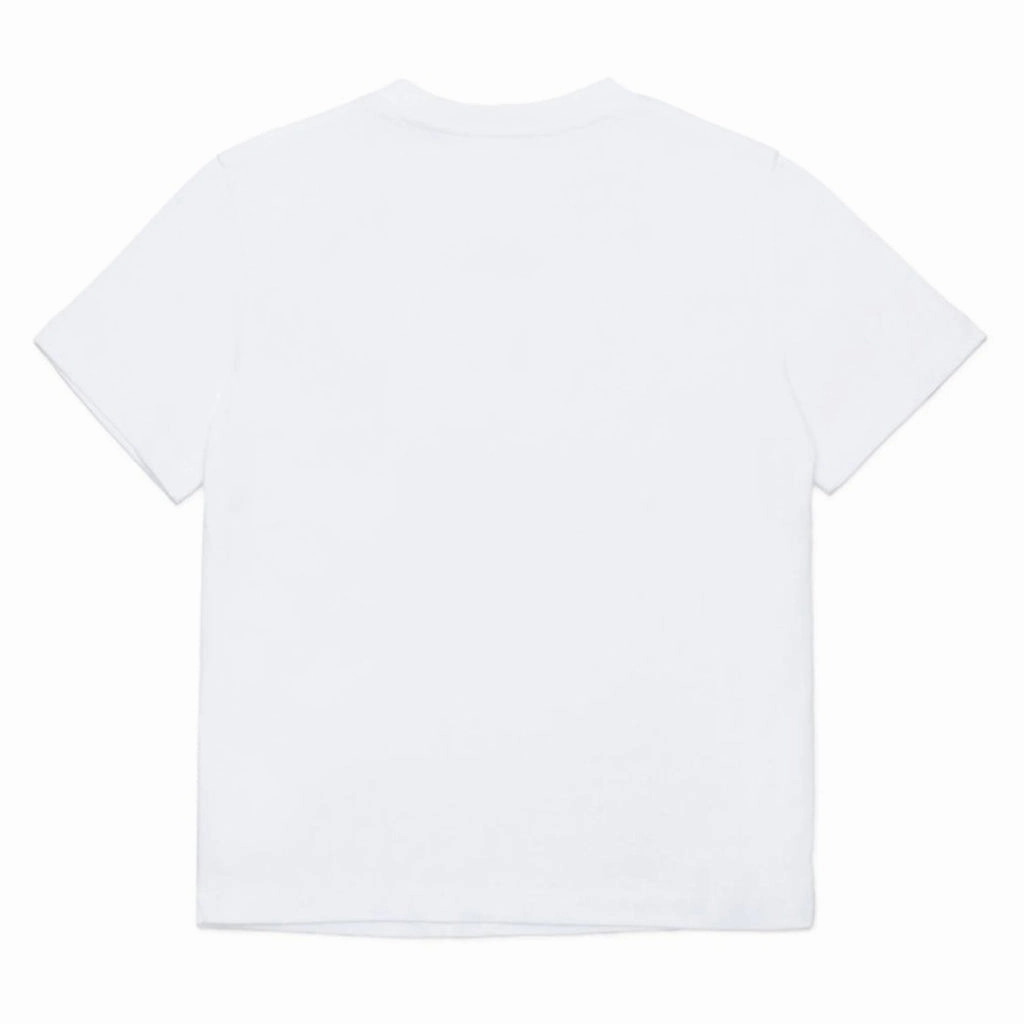 MM6 Kids Graphic Print T-shirt Sporty Appeal Natural Fiber Blend