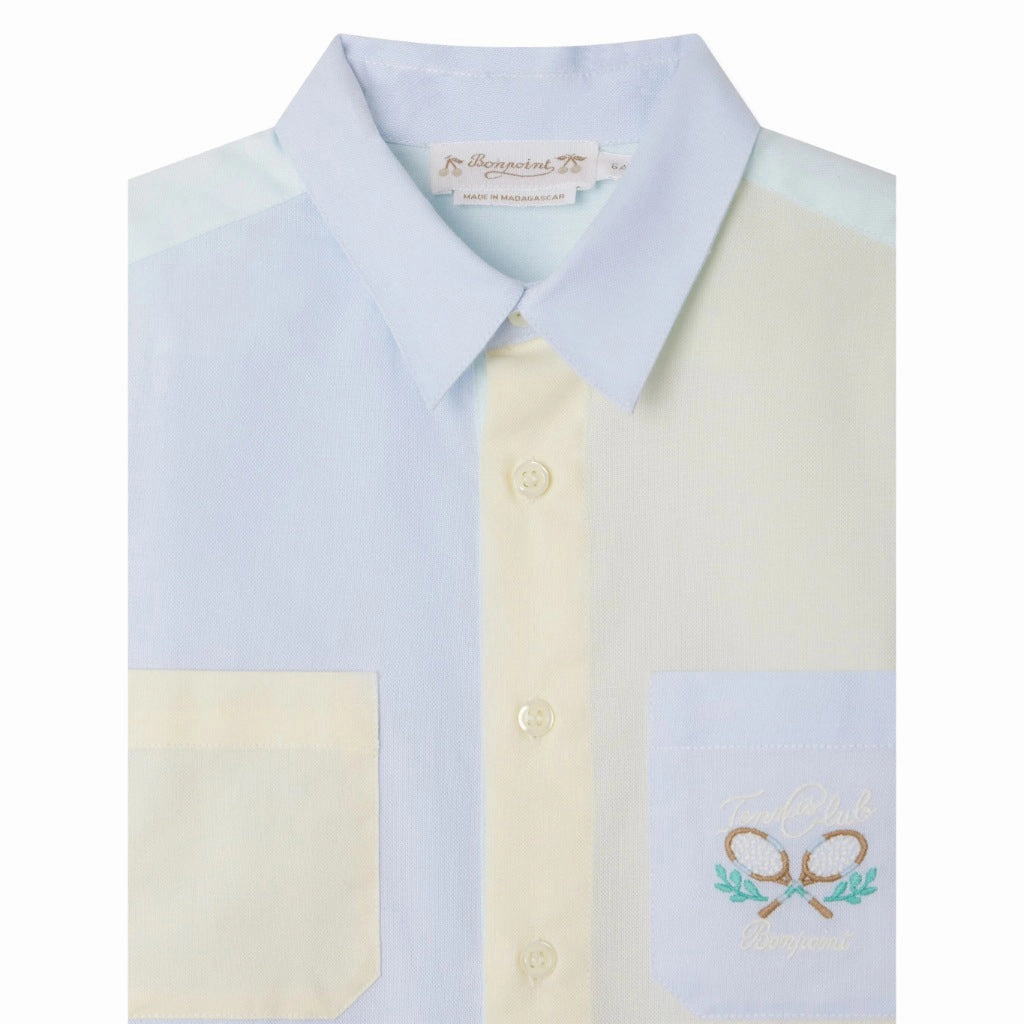 MoistureWicking Fabric Low Profile Collar Bonpoint Erven Shirt