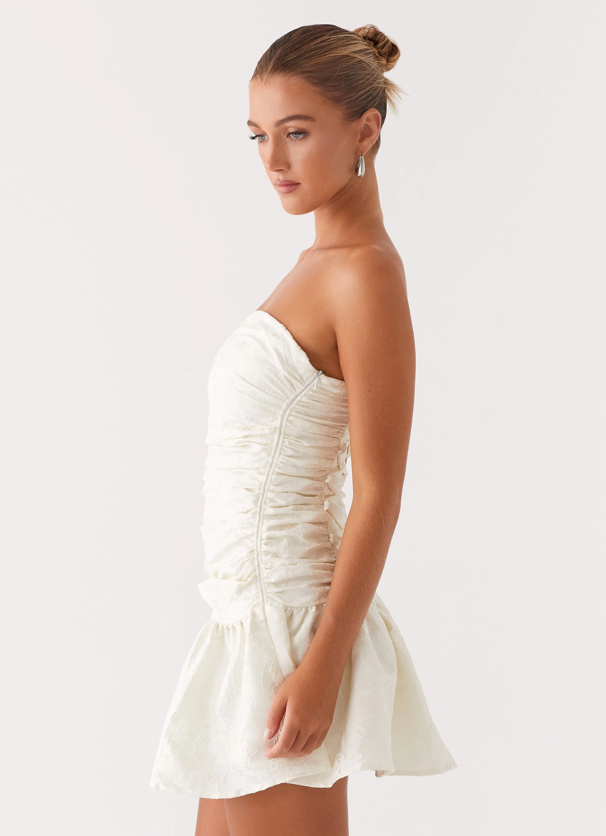 Ray Of Light Mini Dress - White Casual day-to-night piece Morning Glow