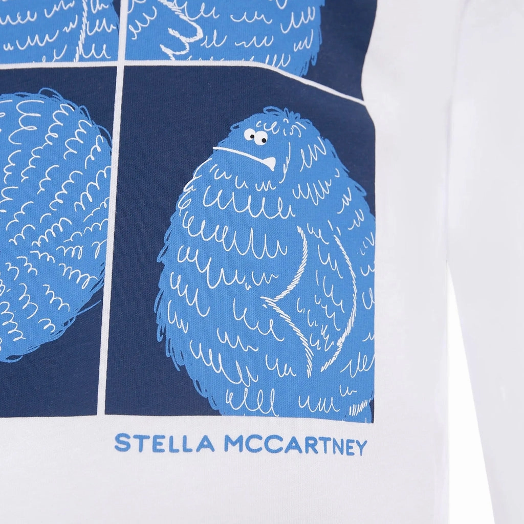 Stella McCartney Kids Yeti Print T-shirt Versatile Layering Piece