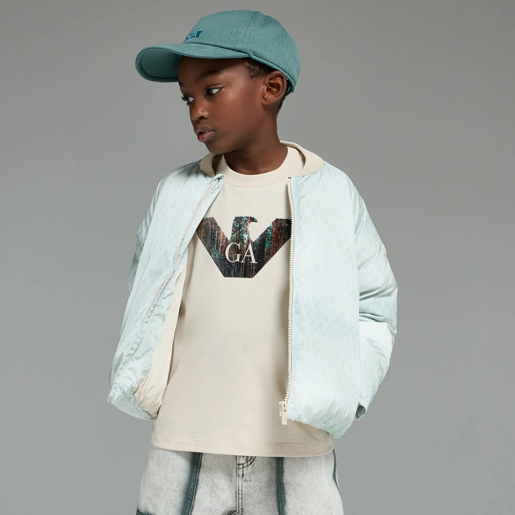 Emporio Armani Junior Logo T-shirt Comfortable apparel