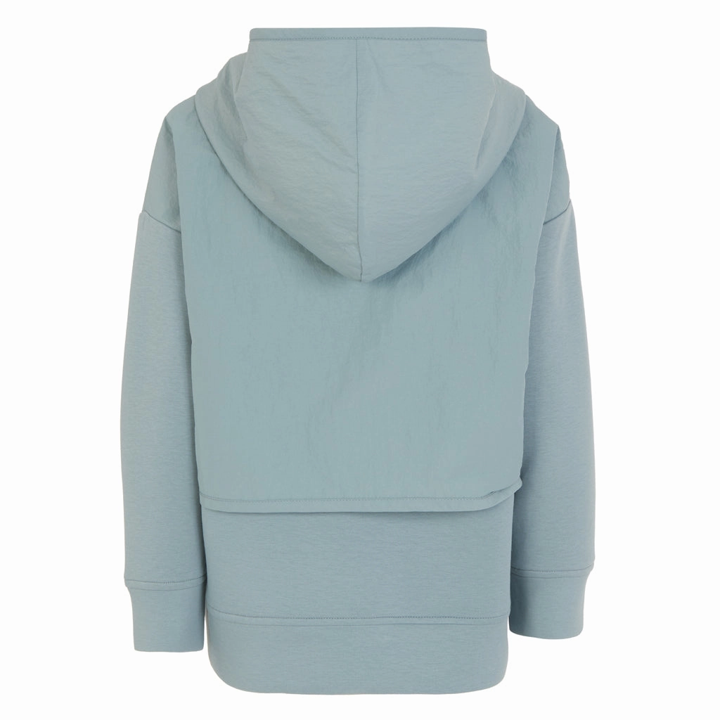 ContrastStitching Emporio Armani Junior Hooded Sweatshirt