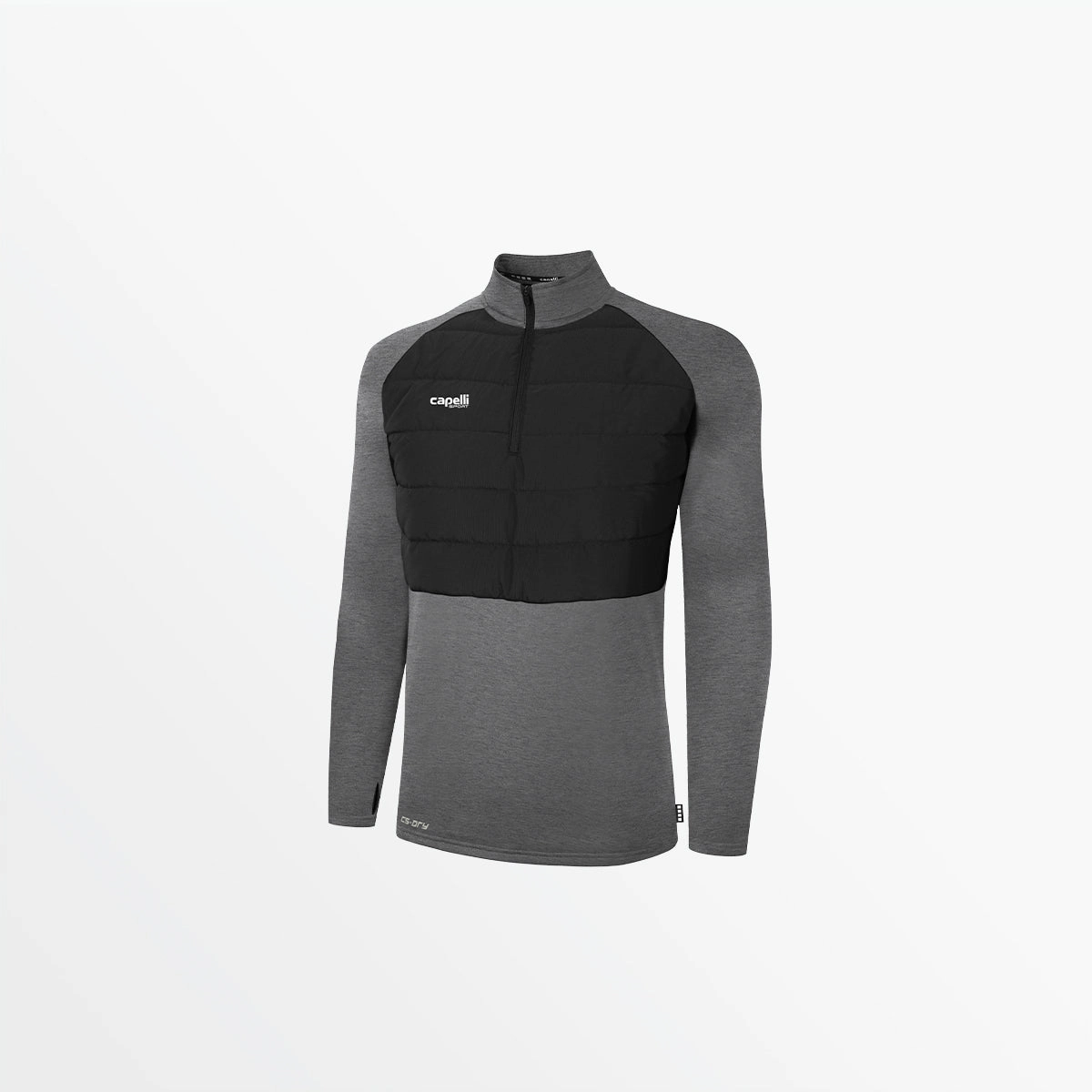 Wear Resistant Edge WOMEN'S BASICS THERMA FLEECE WOVEN FRONT 1/4 ZIP