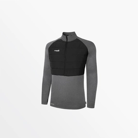 Antibacterial EasyClean WOMEN'S BASICS THERMA FLEECE WOVEN FRONT 1/4 ZIP