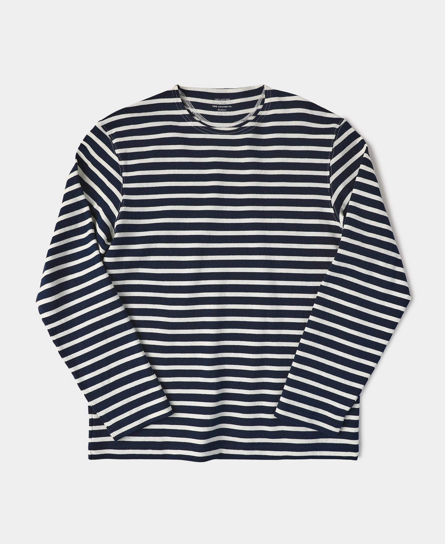 Casual Essentials Wear Breton Striped Jersey Long Sleeve T-Shirt