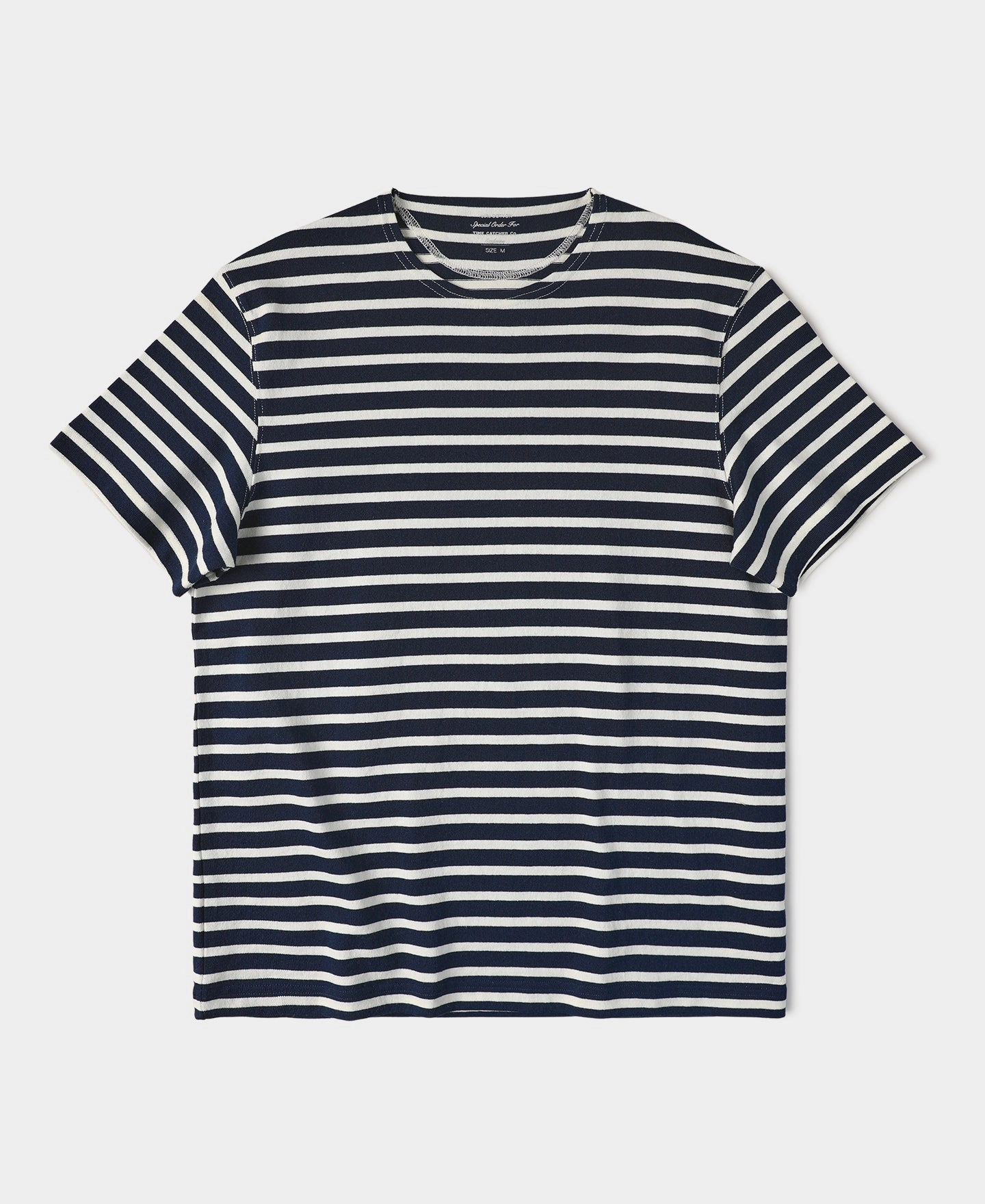 Breton Striped Jersey T-Shirt Cool and Relaxed Comfortable Look