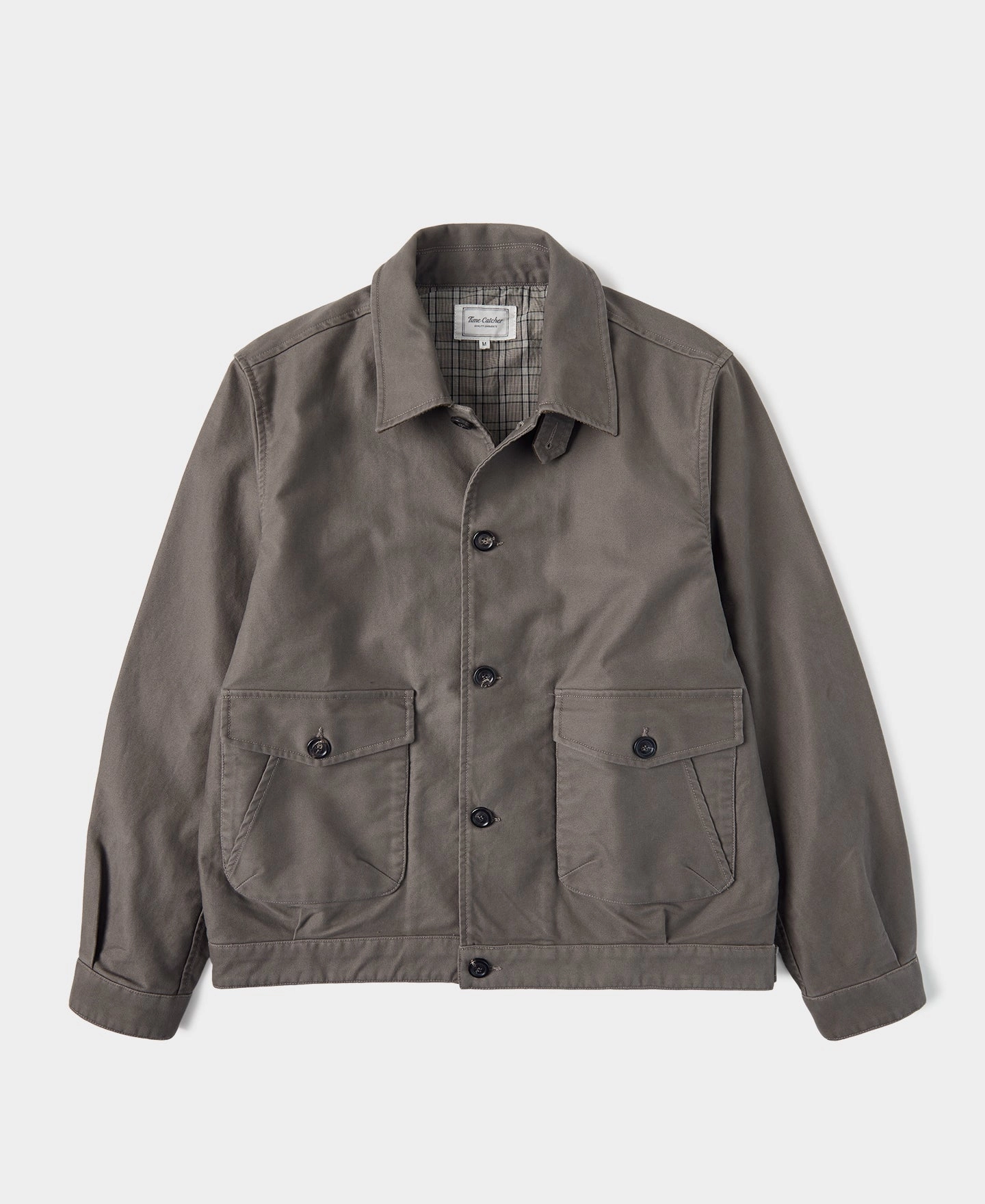 Strong Zip All Year A-2 Moleskin Bomber Jacket