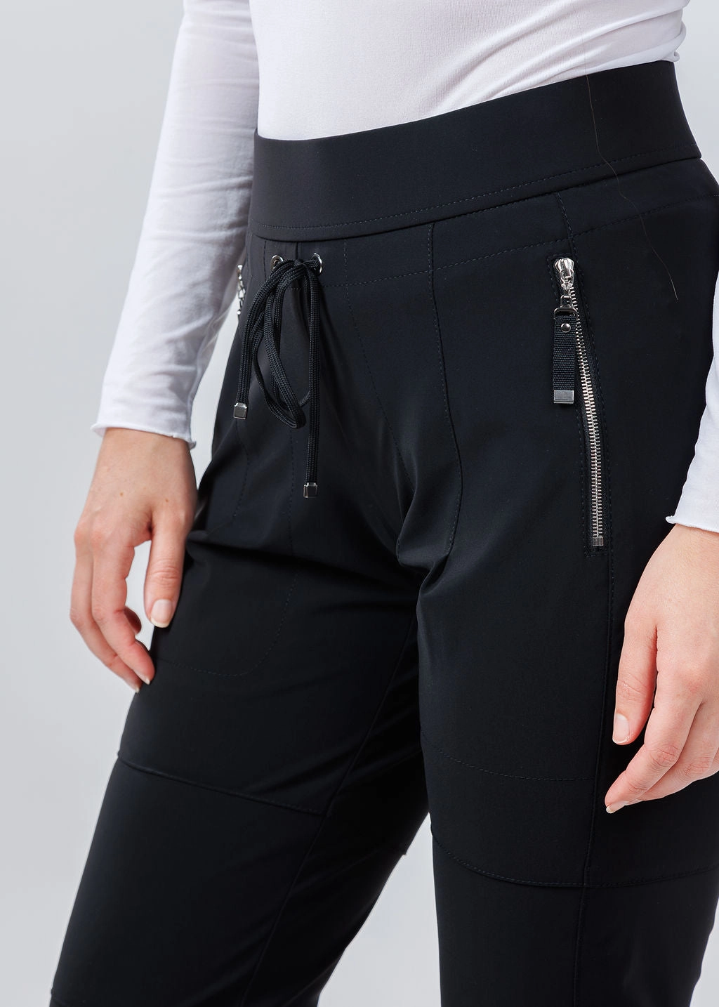 Candy Pants - Black Bold Waistband