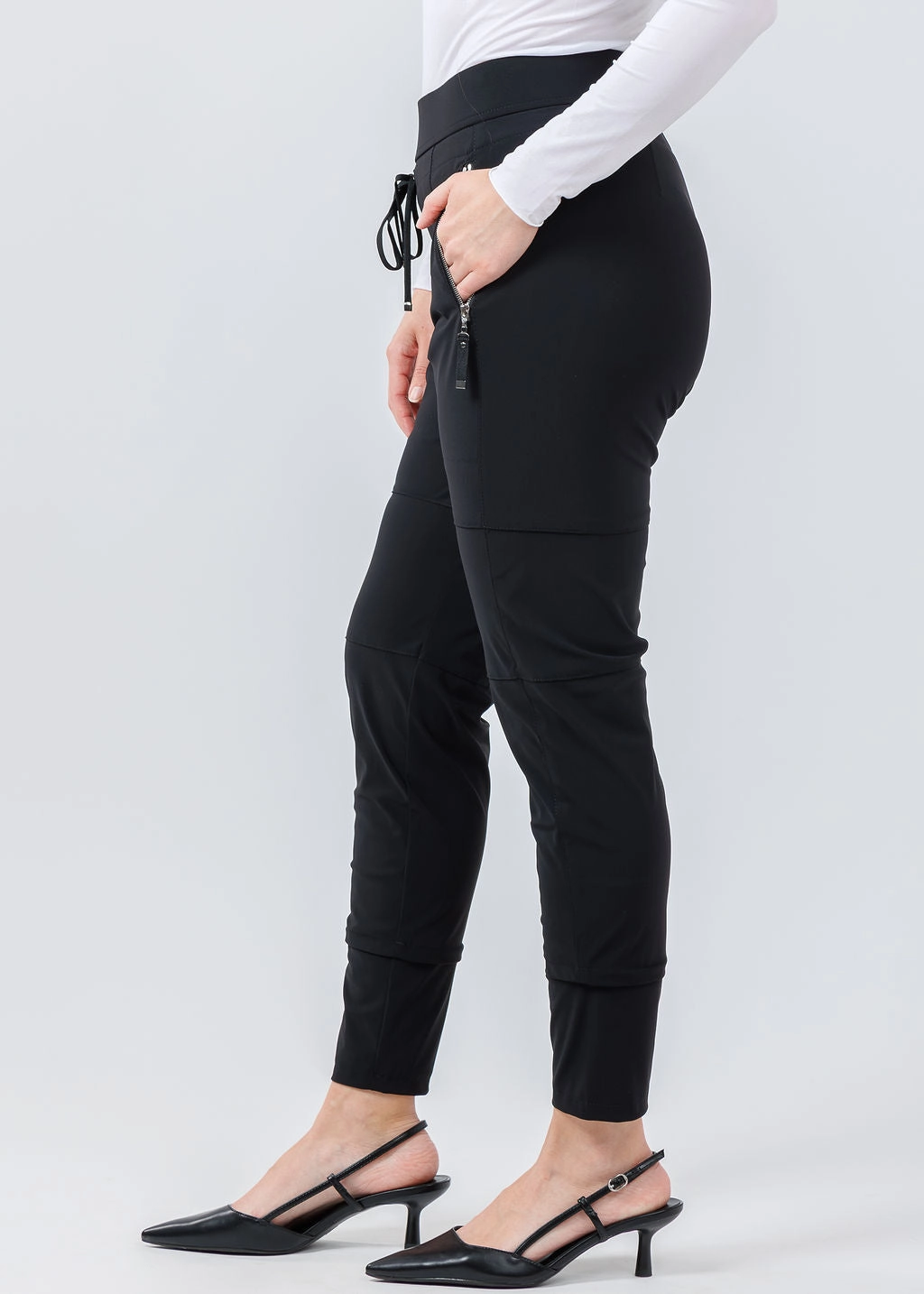 Office Friendly Candy Pants - Black