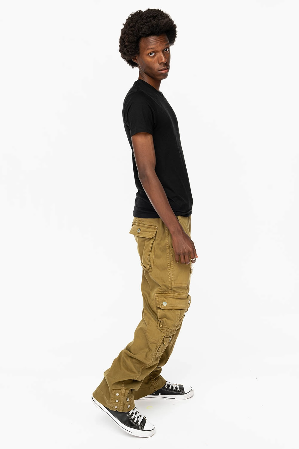 Party Look Classic Wear ORIGINAL ROBIN??S JEAN CALL OF DUTY CARGO PANTS IN AVOCADO WASH