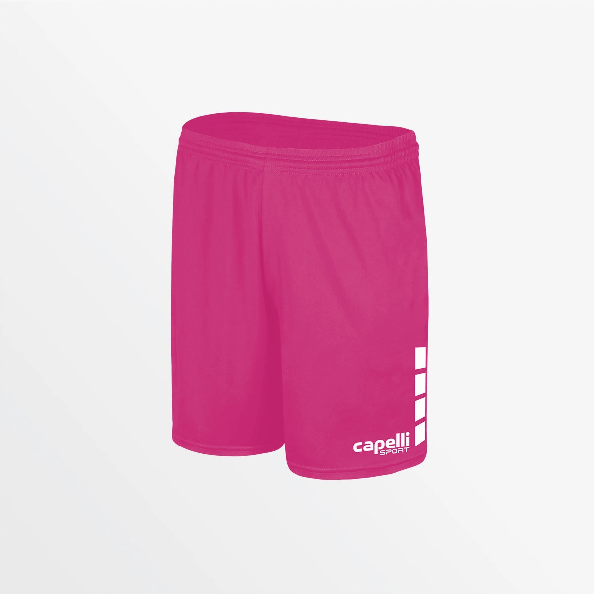 WOMEN'S TEAM MATCH SHORTS WITH 5" INSEAM AND 4-CUBES Flexible Material Body Contour