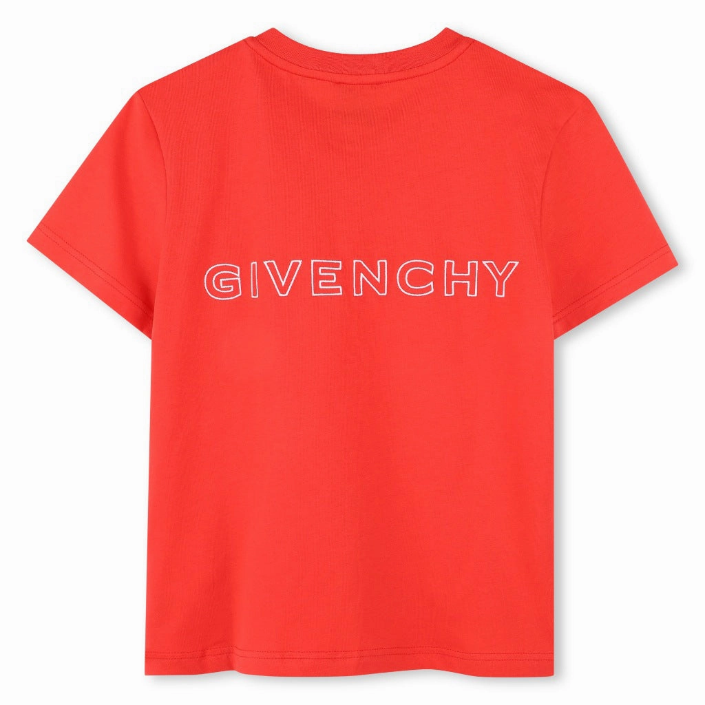 Givenchy Kids Logo T-shirt Slim Waist Versatile Wearable