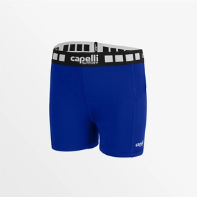 GIRL'S 4" PERFORMANCE SHORTS work mode