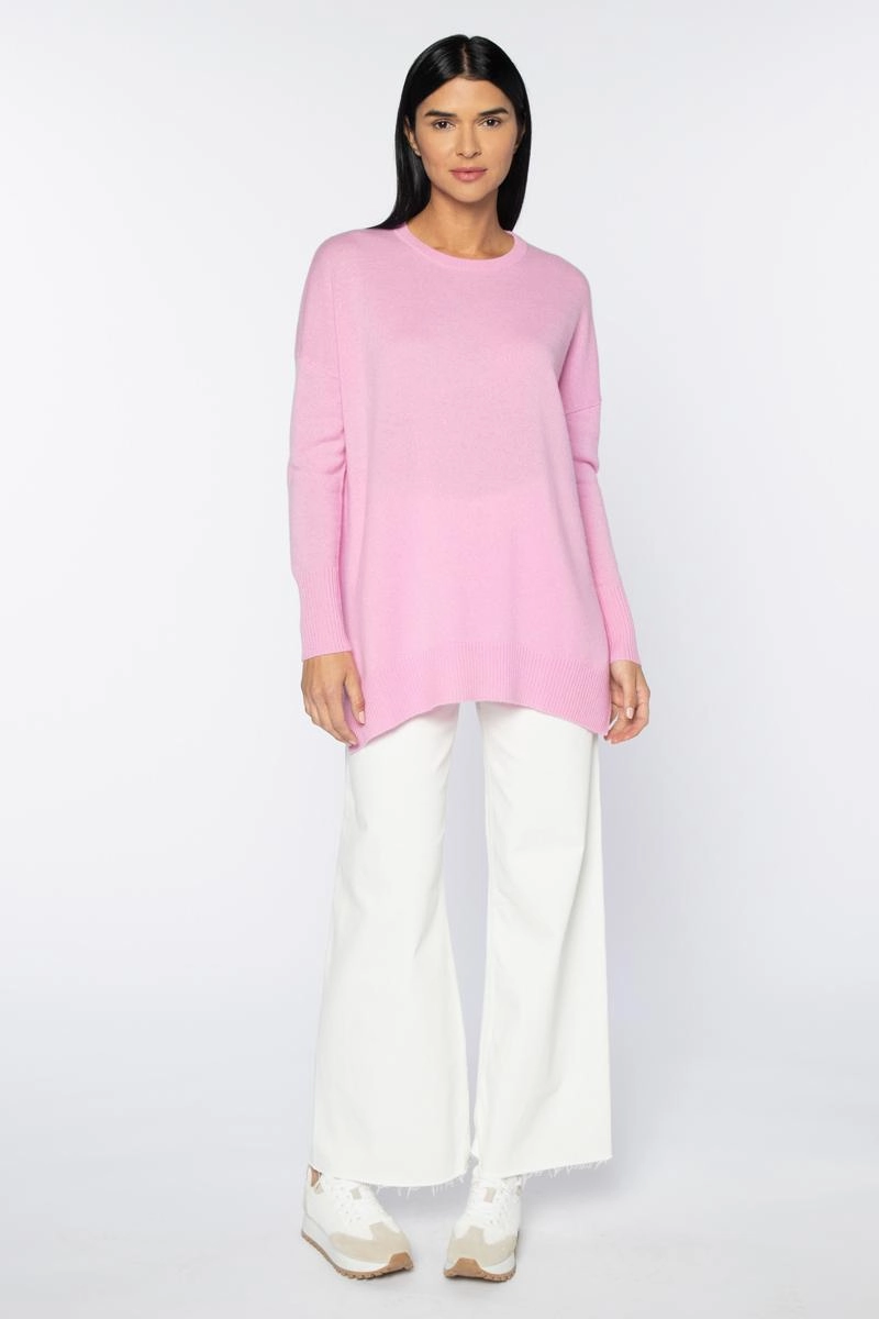 Easy Crew Pullover Wrinkle Free Material Cozy Style Wear