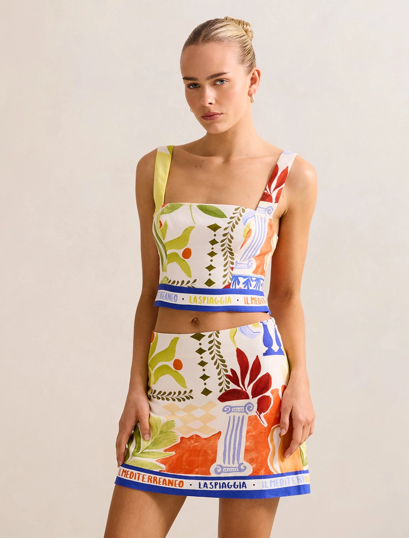 Christa Linen Top Relaxed Design