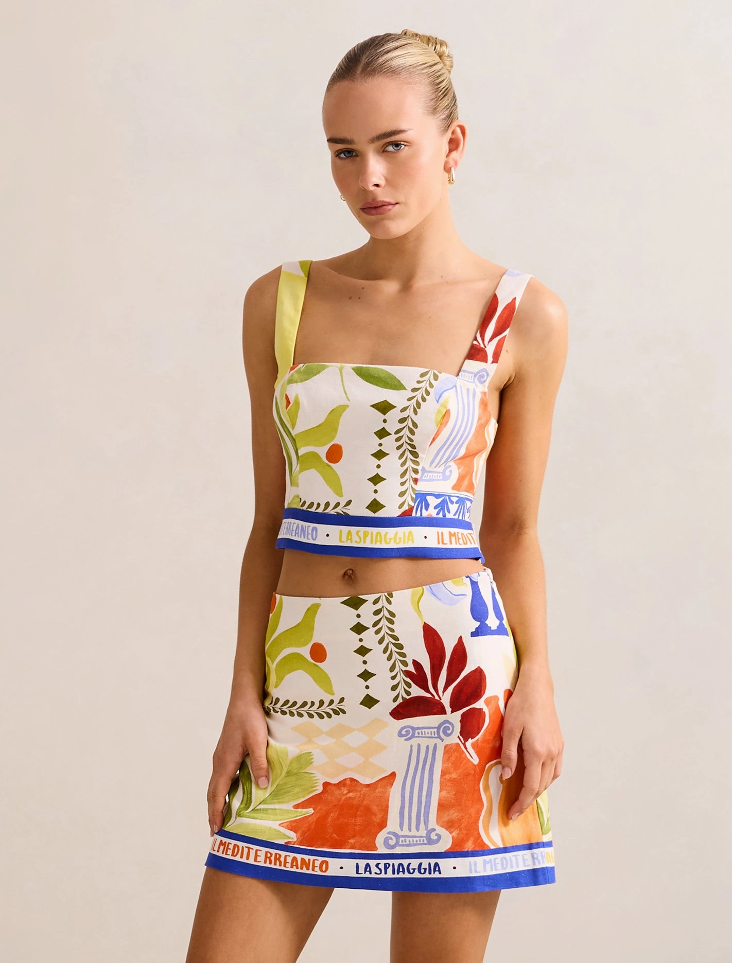 Christa Linen Top SnagProof