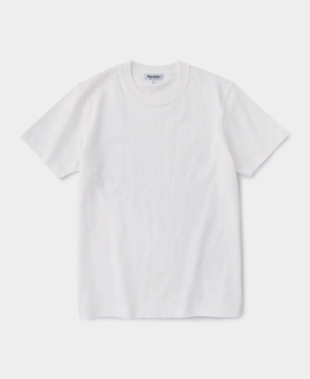 Classic Fit 7.4 oz Jersey Crewneck Tubular T-Shirt - White RecycledBlend Sleek Performance Wear