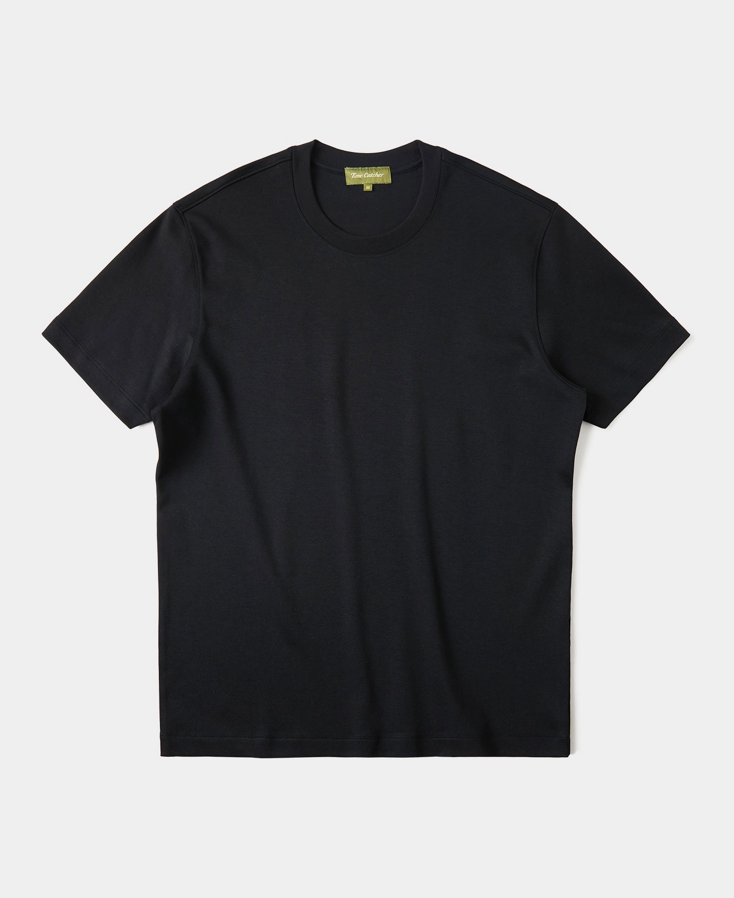 Minimalist Layer Organic Cotton Classic Fit Cotton and Modal-Blend T-Shirt - Black