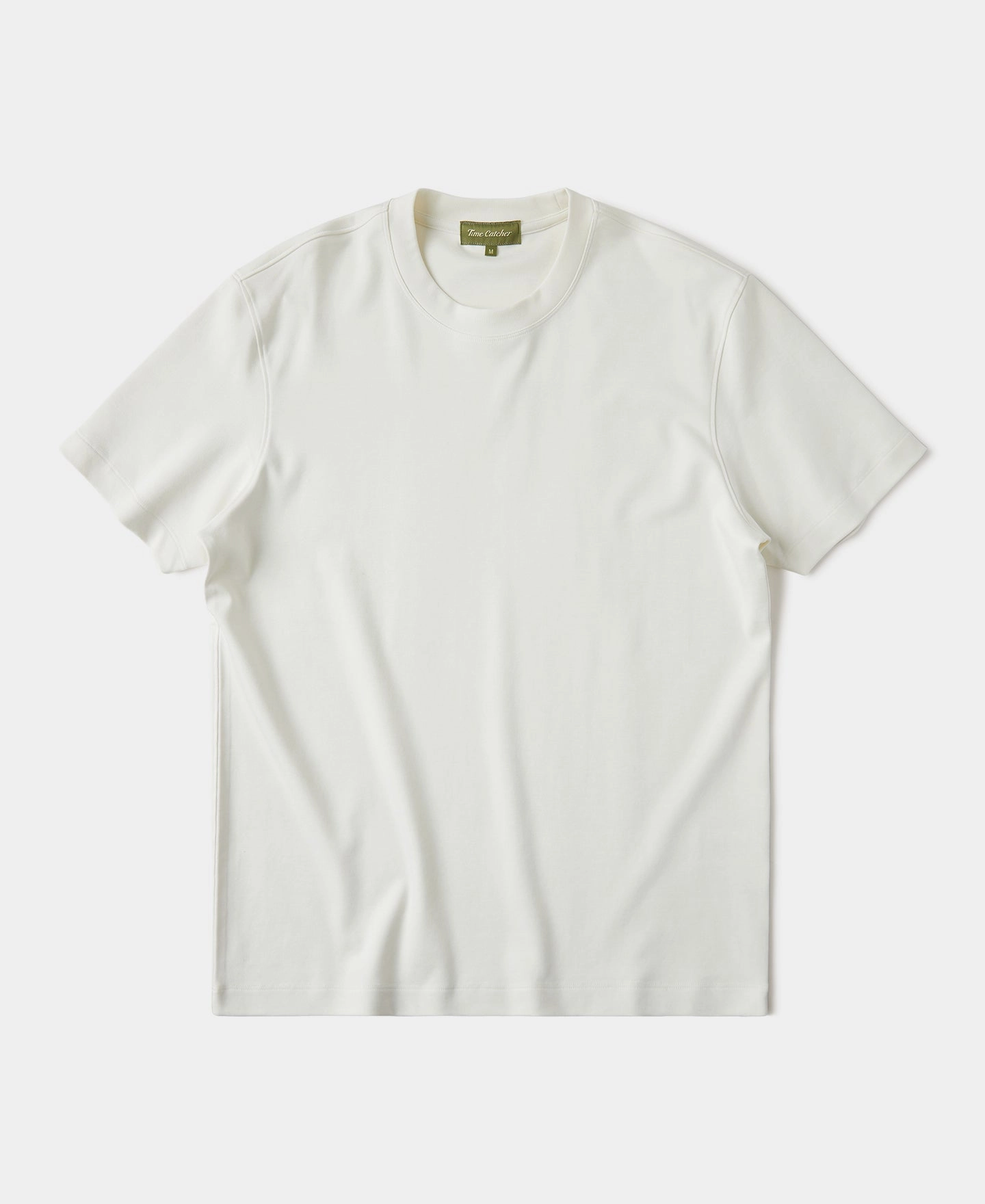 Classic Fit Cotton and Modal-Blend T-Shirt - White Non-toxic Short Sleeve