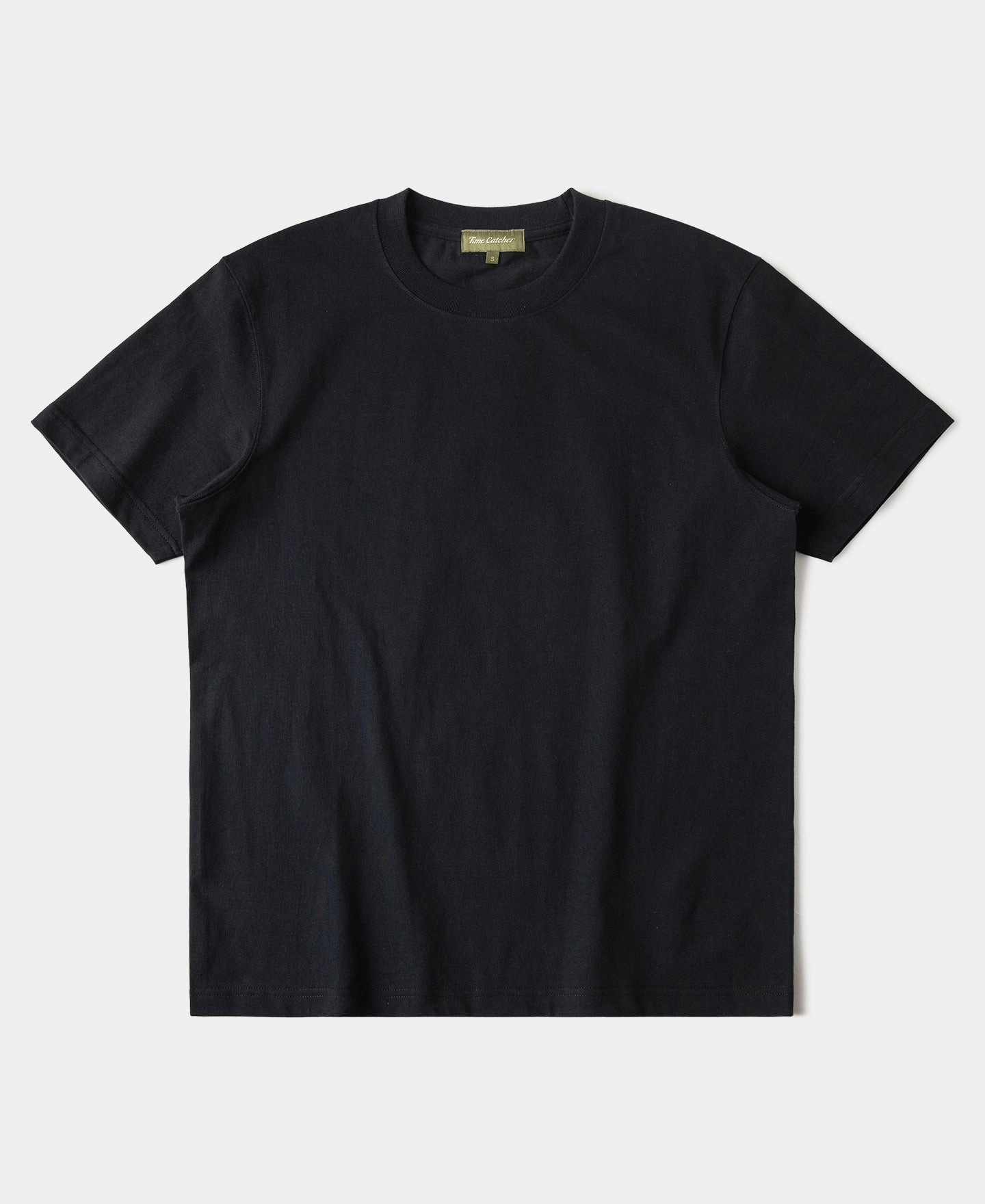 Chill Style Regular Fit 9.3 oz Jersey Crewneck Tubular T-Shirt - Black