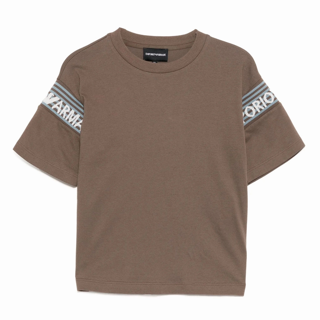 Contrast Inner Binding Emporio Armani Junior Graphic Print T-shirt