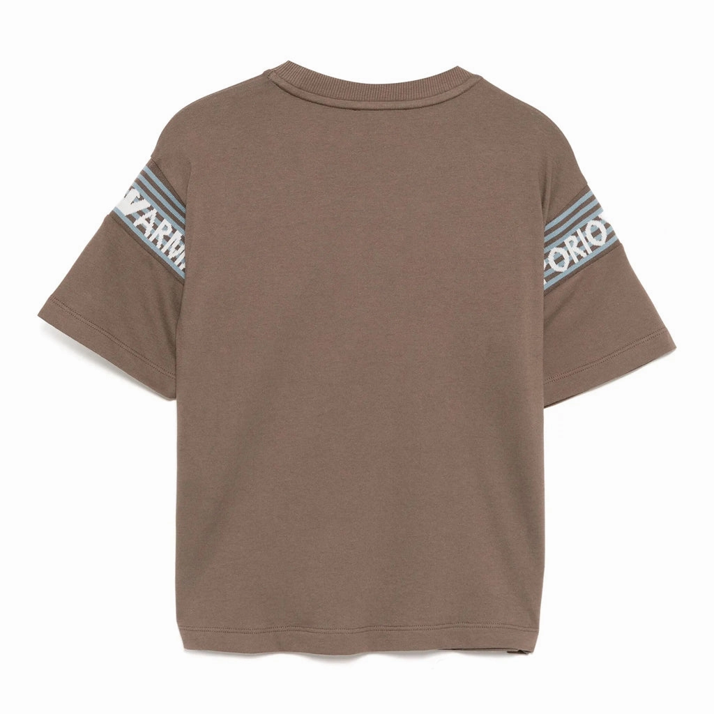 Comfortable Layer college Emporio Armani Junior Graphic Print T-shirt