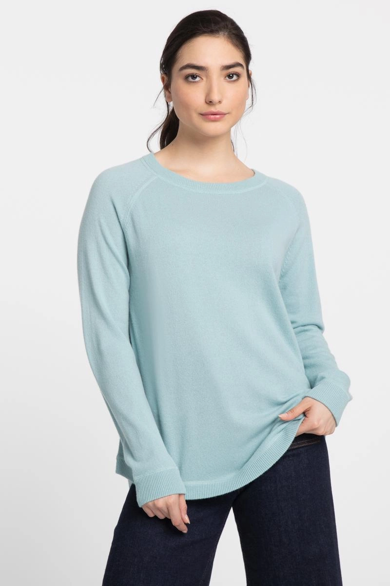 Chic Comfort Round Hem Sweatshirt