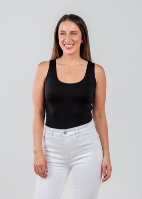 Fashion staples The Classic Micro Tank - Black