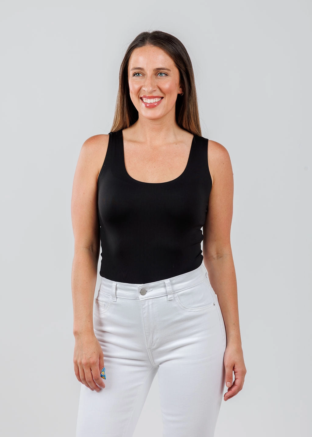 Fashion staples The Classic Micro Tank - Black