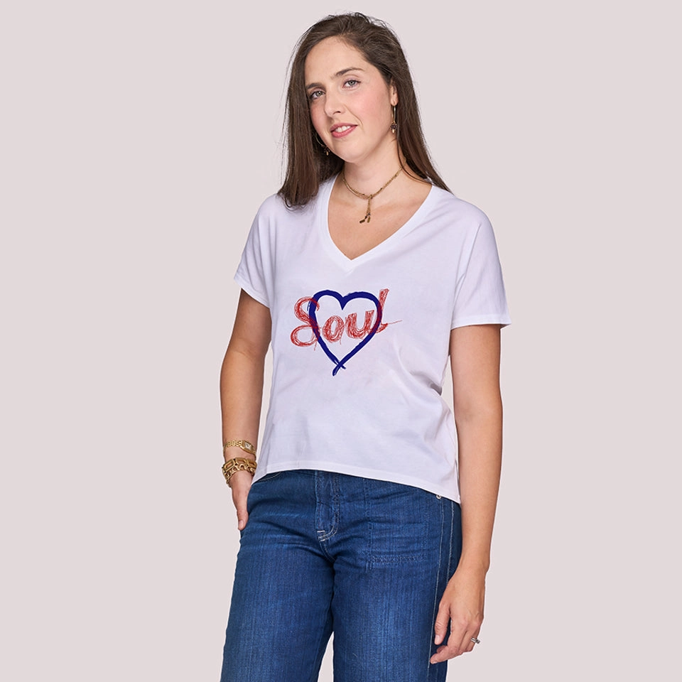 Luxurious Feel UV Protective Fabric The Velvet T-Shirt - Soul