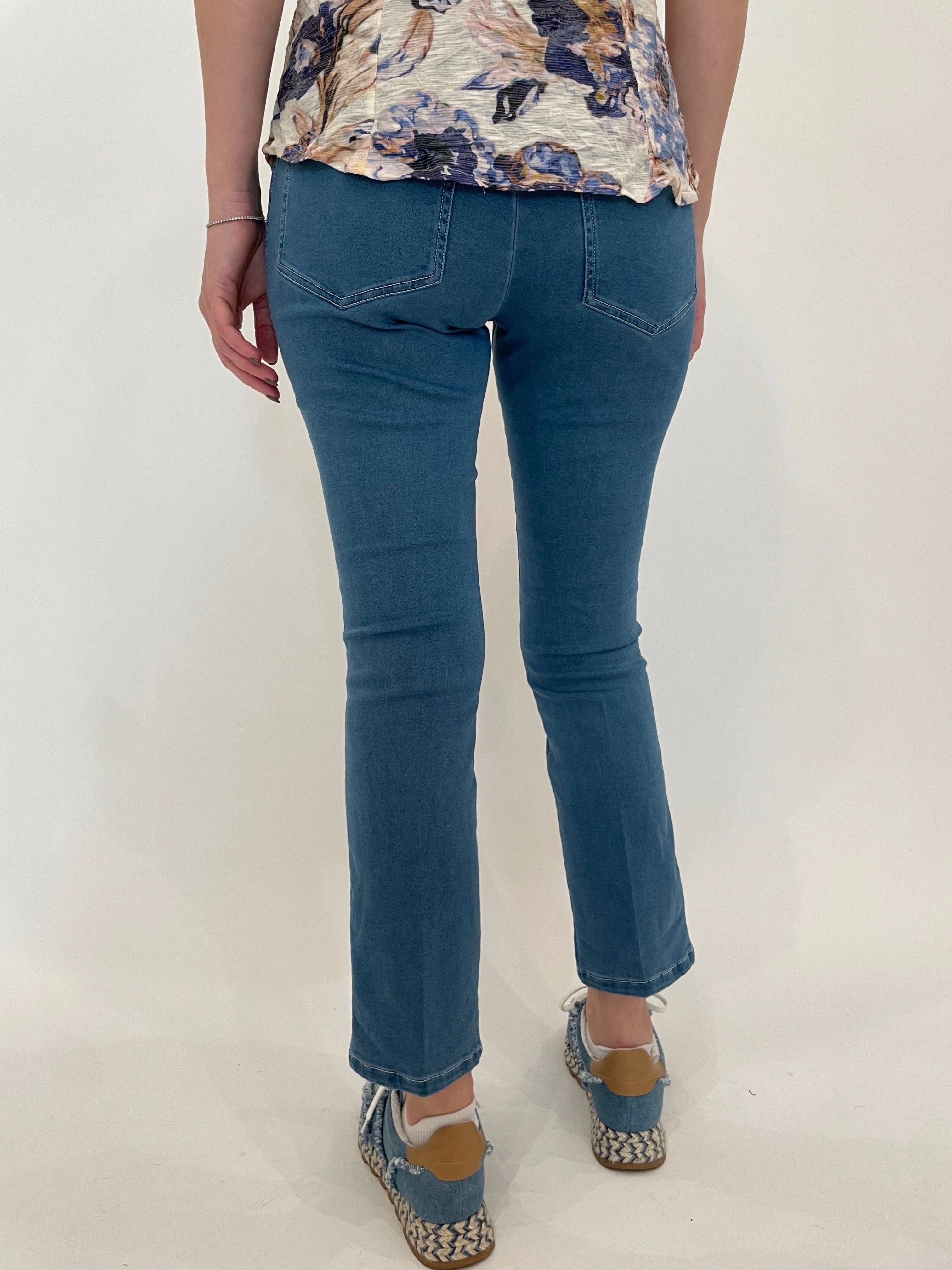 Smart Style Joey Crop Jeans - Denim