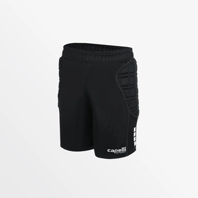 Stretchy Material ADULT BASICS I GOALKEEPER SHORTS WITH PADDING