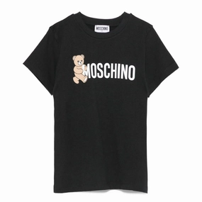 Camping practicality Moschino Kids Teddy Logo T-shirt