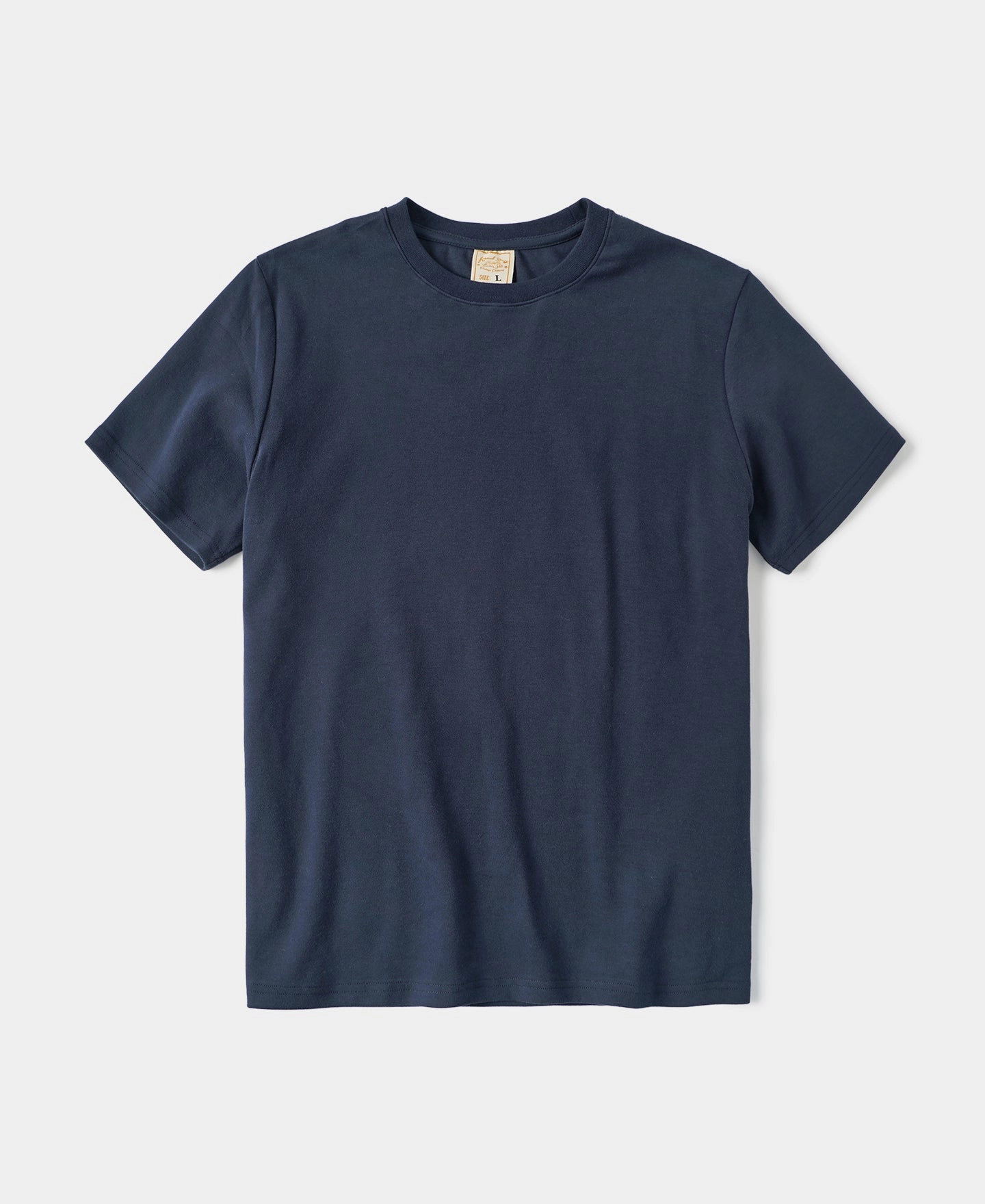 Slim Fit Crew Neck T-Shirt - Navy Timeless Top