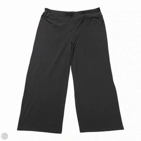 Durable Construction Pants Designer By Eileen Fisher In Black, Size: 2x