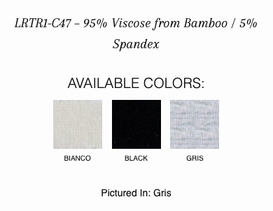 Reinforced Cuffs Bamboo Ruched Long Sleeve Vee