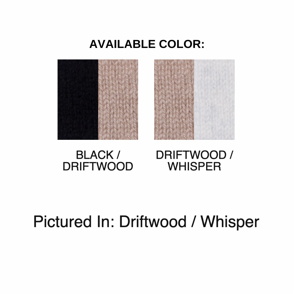 Reversible Drape Front Cardigan Stretch Knit