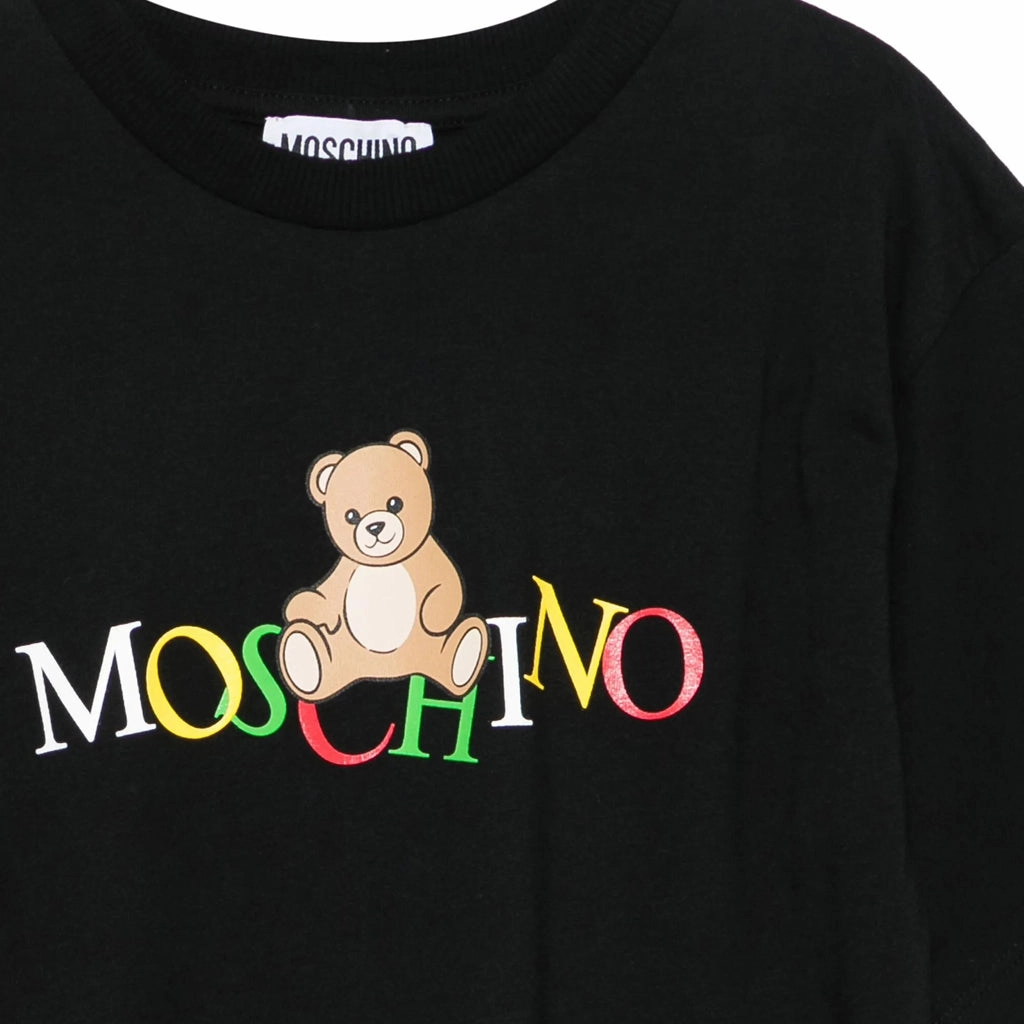 Weekend Smart Moschino Kids Teddy Logo Maxi T-shirt