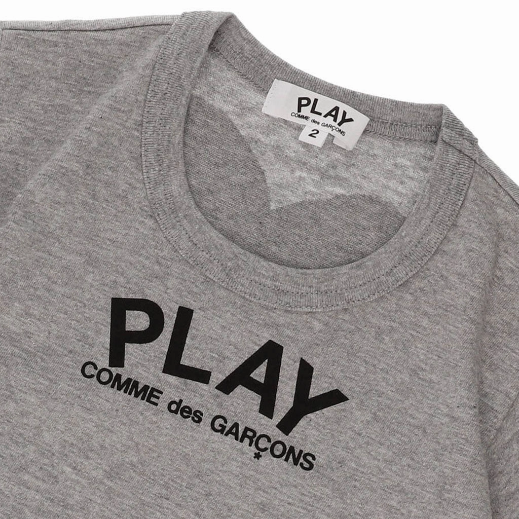 LowImpact Manufacturing adults' Comme Des Gar?ons Play Kids Logo T-Shirt
