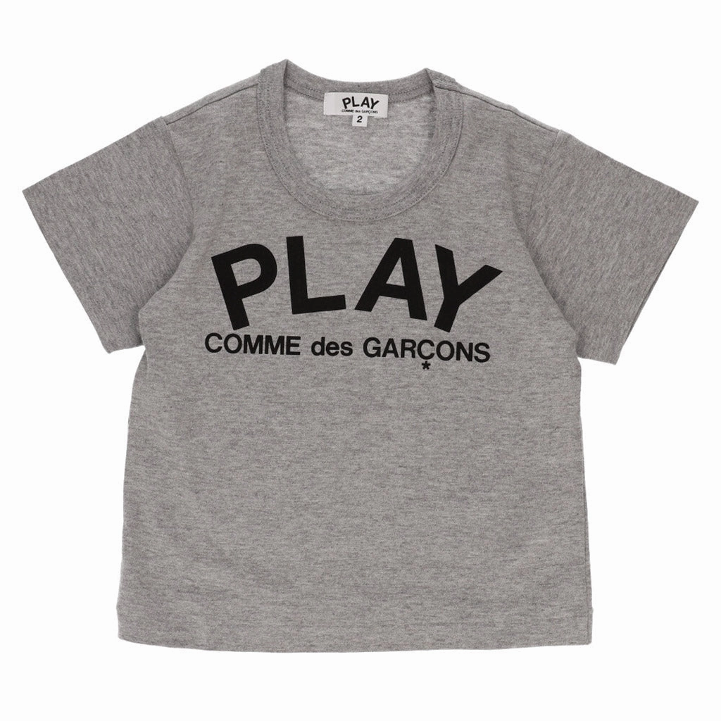 Comme Des Gar?ons Play Kids Logo T-Shirt Non Irritating Label Printed Blouse