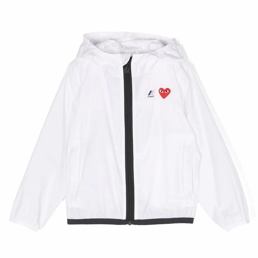 Comme Des Gar?ons Play Kids X K-Way Claude Zip-Up Hoodie All Day Layering