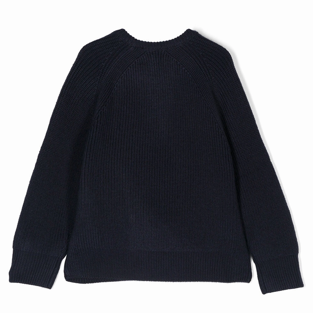 Emporio Armani Junior Long Sleeve Knitted Sweater Noise Free Material
