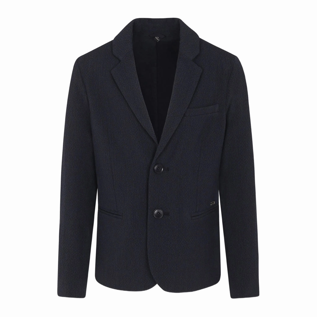 Stretch Comfort Fit Hypoallergenic Fiber Filling Emporio Armani Junior Blazer Jacket