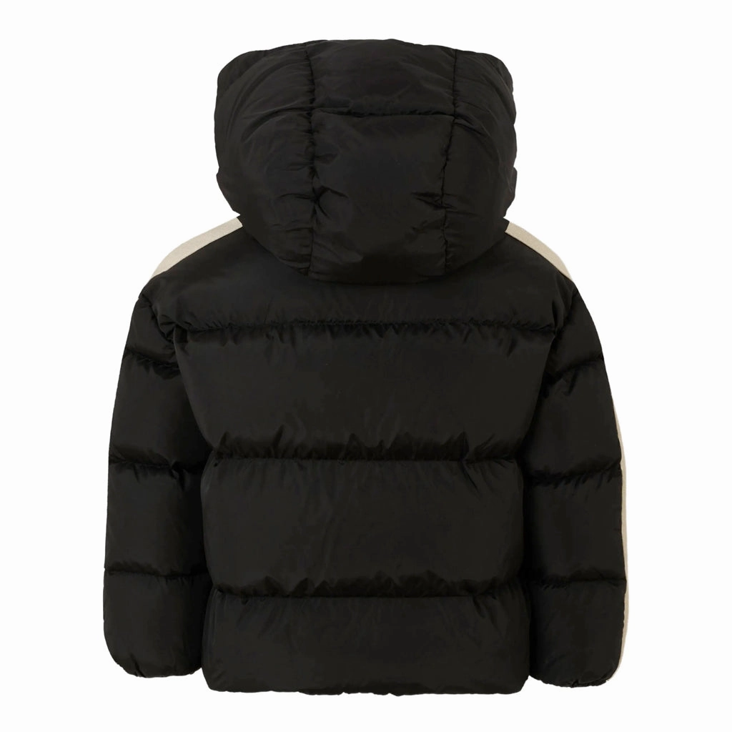 Reflective Zippers Long Sleeve Palm Angels Kids PA Track Hooded Puffer Jacket