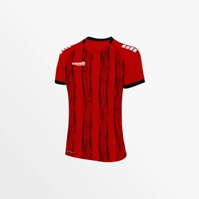 Durable Interlock Stitch Simple Pullover WOMEN'S MADISON ??? BRUSH STRIPE JERSEY