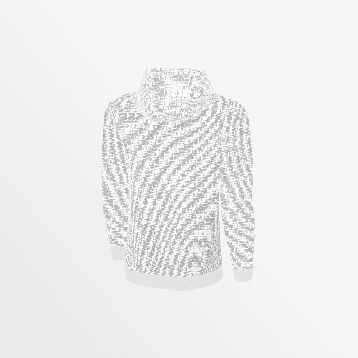 Stretchy Top Noise Reducing Fabric Treatment MEN'S CS MONOGRAM PRINT PULLOVER HOODIE