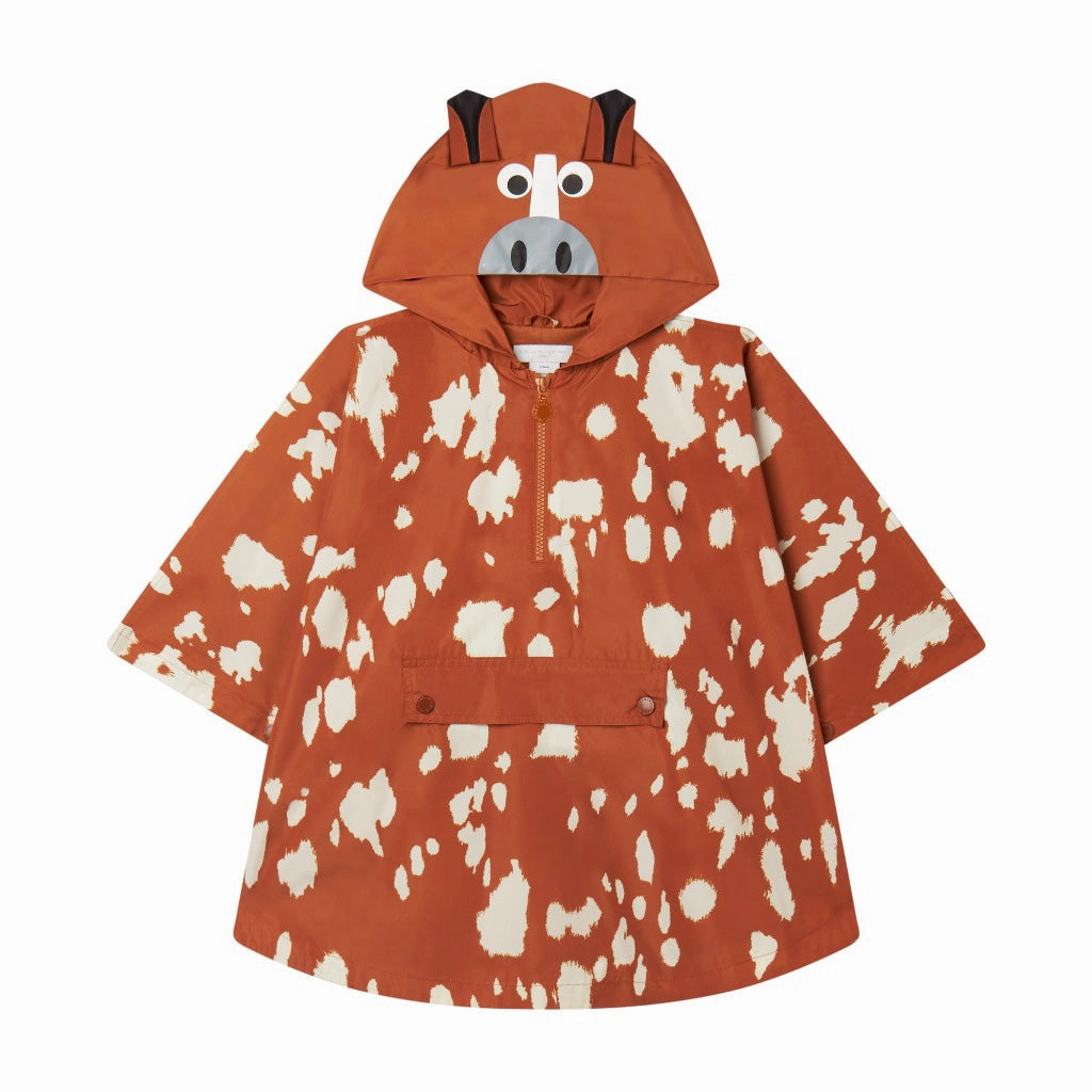 Stella McCartney Kids Horse Spots Cape Fashion Trend